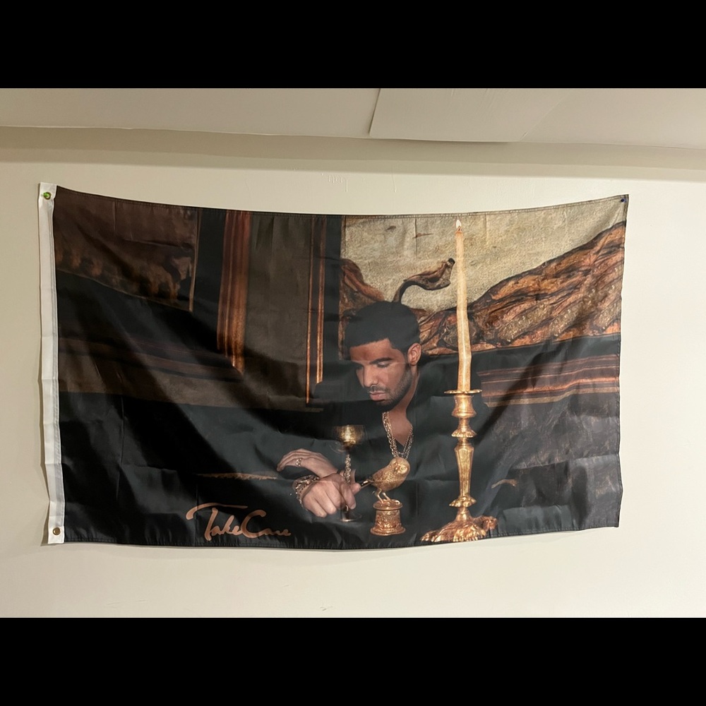 Drake tapestry banner flag poster bedroom dorm brand new